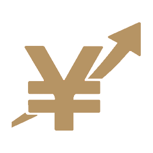 宿泊単価アップのアイコン