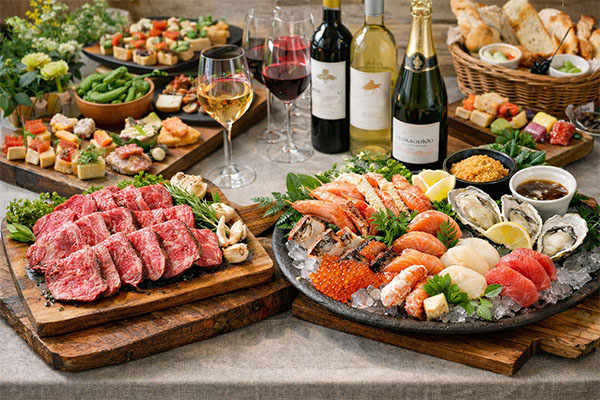 道産食材のケータリング